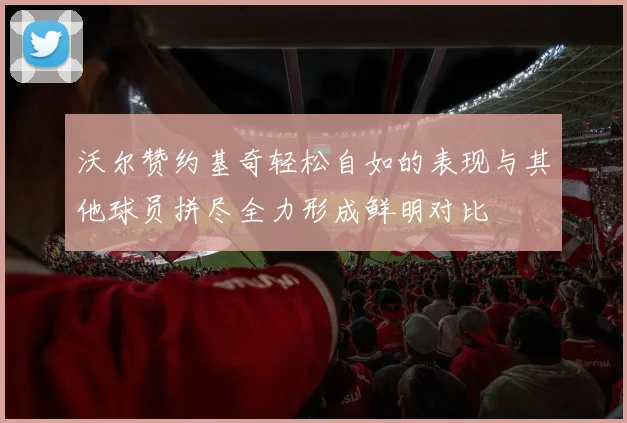 沃尔赞约基奇轻松自如的表现与其他球员拼尽全力形成鲜明对比